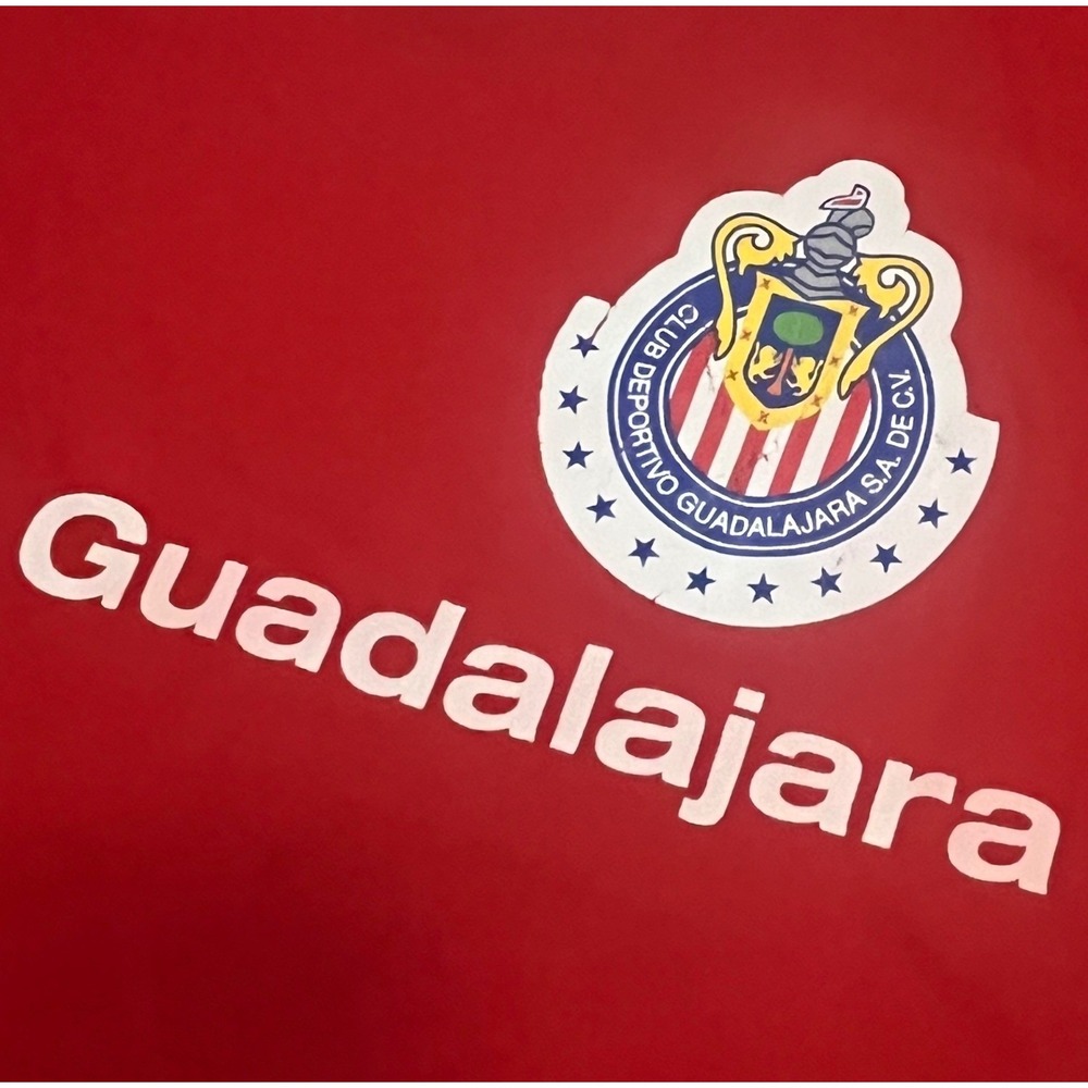 Chivas de Guadalajara Soccer Jersey Mens XL Red Short Sleeve Training Shirt 23